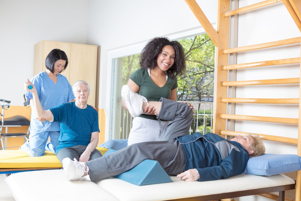 Rehabilitation therapy at Atlantic Rehab and Wellness Center
